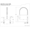 image:imageGourmetier GS1248AX Heritage TwoHandle WallMount PullDown Sprayer Kitchen Faucet Brushed NickelAntique Brass
