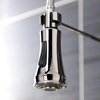 image:imageGourmetier GS1276AX Heritage TwoHandle DeckMount PullDown Sprayer Kitchen Faucet Polished NickelPolished Nickel