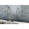image:imageGourmetier GSY7771ACL American Classic SingleHandle PullDown Sprayer Kitchen Faucet Polished ChromeOil Rubbed Bronze