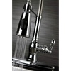 image:imageGourmetier GSY8898ACL American Classic SingleHandle PreRinse Kitchen Faucet Brushed NickelPolished Chrome