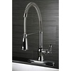 image:imageGourmetier GSY8898ACL American Classic SingleHandle PreRinse Kitchen Faucet Brushed NickelPolished Chrome