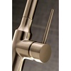 image:imageGourmetier LS2721NYL SingleHandle PullDown Kitchen Faucet Polished ChromeBrushed Nickel