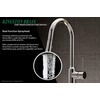 image:imageGourmetier LS2721NYL SingleHandle PullDown Kitchen Faucet Polished ChromePolished Chrome