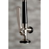 image:imageGourmetier LS8500CTL Continental SingleHandle PreRinse Kitchen Faucet Matte BlackBrushed Nickel