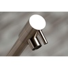image:imageGourmetier LS8500CTL Continental SingleHandle PreRinse Kitchen Faucet Matte BlackBrushed Nickel