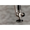 image:imageGourmetier LS8500CTL Continental SingleHandle PreRinse Kitchen Faucet Matte BlackBrushed Nickel