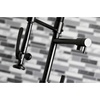 image:imageGourmetier LS8500CTL Continental SingleHandle PreRinse Kitchen Faucet Matte BlackMatte Black