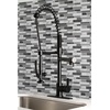 image:imageGourmetier LS8500CTL Continental SingleHandle PreRinse Kitchen Faucet Matte BlackMatte Black