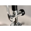 image:imageGourmetier LS8500CTL Continental SingleHandle PreRinse Kitchen Faucet Matte BlackPolished Chrome