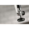 image:imageGourmetier LS8500CTL Continental SingleHandle PreRinse Kitchen Faucet Matte BlackPolished Chrome