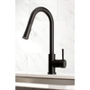 image:imageGourmetier LS8620DL Concord SingleHandle PullDown Kitchen Faucet Matte BlackMatte Black