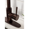 image:imageGourmetier LS8620DL Concord SingleHandle PullDown Kitchen Faucet Matte BlackOil Rubbed Bronze