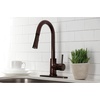 image:imageGourmetier LS8620DL Concord SingleHandle PullDown Kitchen Faucet Matte BlackOil Rubbed Bronze