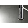 image:imageGourmetier LS8670CTL Continental SingleHandle PreRinse Kitchen Faucet Matte BlackPolished Chrome