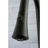 image:imageGourmetier LS8727DL Concord SingleHandle PullDown Kitchen Faucet Matte BlackChromeMatte Black