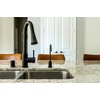 image:imageGourmetier LS8727DL Concord SingleHandle PullDown Kitchen Faucet Matte BlackChromeMatte Black