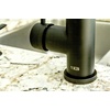 image:imageGourmetier LS8727DL Concord SingleHandle PullDown Kitchen Faucet Matte BlackChromeMatte Black