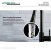 image:imageGourmetier LS8727DL Concord SingleHandle PullDown Kitchen Faucet Matte BlackChromeMatte Black