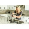 image:imageGourmetier LS8727DL Concord SingleHandle PullDown Kitchen Faucet Matte BlackChromeMatte Black