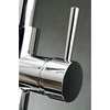image:imageGourmetier LS8727DL Concord SingleHandle PullDown Kitchen Faucet Matte BlackChromePolished Chrome