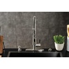 image:imageGourmetier LS8777DKL Kaiser SingleHandle PreRinse Kitchen Faucet Matte BlackPolished ChromeBrushed Nickel
