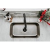 image:imageGourmetier LS8777DKL Kaiser SingleHandle PreRinse Kitchen Faucet Matte BlackPolished ChromeMatte Black