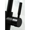image:imageGourmetier LS8777DKL Kaiser SingleHandle PreRinse Kitchen Faucet Matte BlackPolished ChromeMatte Black