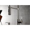 image:imageGourmetier LS8777DPL Paris SingleHandle PreRinse Kitchen Faucet Matte BlackPolished ChromeBrushed Nickel