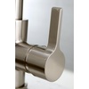 image:imageGourmetier LS8783CTL Continental SingleHandle PullDown Kitchen Faucet Brushed BrassBrushed Nickel