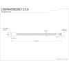 image:imageKingston Brass GSSPRHOSE296 29 Braided Pull Down Kitchen Faucet Spray Hose Polished NickelBrushed Nickel