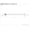 image:imageKingston Brass KBSPRHOSE306AC Gourmet Scape 30 Stainless Steel Hose Antique CopperAntique Copper