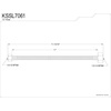 image:imageKingston Brass KSSL7061 12 Faucet Supply Line for KS7061 Stainless Steel