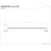 image:imageKingston Brass KSSLSPR0K Nyloom 60 Kitchen Faucet Spray Hose Silver GrayMatte BlackSilver GrayMatte Black
