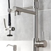 image:imageKingston Brass LS8508DL Concord SingleHandle PreRinse Kitchen Faucet Brushed NickelBrushed Nickel