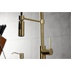 image:imageKingston Brass LS8773DL Concord PreRinse Kitchen Faucet Brushed Brass 981 x 8 x 1963Brushed Brass