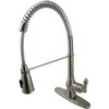 image:imageGourmetier GSY8898ACL American Classic SingleHandle PreRinse Kitchen Faucet Brushed NickelBrushed Nickel