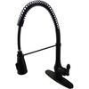 image:imageGourmetier GSY8898ACL American Classic SingleHandle PreRinse Kitchen Faucet Brushed NickelOil Rubbed Bronze