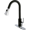 image:imageGourmetier LS8727DL Concord SingleHandle PullDown Kitchen Faucet Matte BlackChromeMatte BlackPolished Chrome