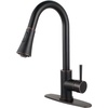 image:imageGourmetier LS8727DL Concord SingleHandle PullDown Kitchen Faucet Matte BlackChromeNaples Bronze