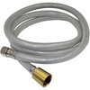 image:imageKingston Brass KSSLSPR0K Nyloom 60 Kitchen Faucet Spray Hose Silver GrayMatte BlackMatte BlackBrushed Brass