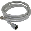 image:imageKingston Brass KSSLSPR0K Nyloom 60 Kitchen Faucet Spray Hose Silver GrayMatte BlackSilver GrayPolished Chrome