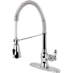 image:imageGourmetier GSY8898ACL American Classic SingleHandle PreRinse Kitchen Faucet Brushed NickelPolished Chrome
