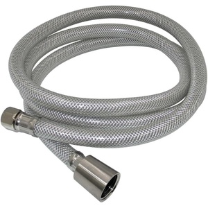 image:imageKingston Brass KSSLSPR0K Nyloom 60 Kitchen Faucet Spray Hose Silver GrayMatte BlackSilver GrayBrushed Nickel