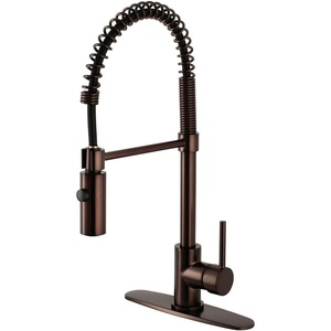 image:imageKingston Brass LS8773DL Concord PreRinse Kitchen Faucet Brushed Brass 981 x 8 x 1963Oil Rubbed Bronze