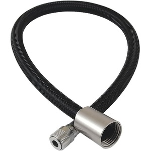 image:imageKingston Brass LSSPRHOSE208 20 Braided Pull Down Kitchen Faucet Spray Hose Brushed Nickel