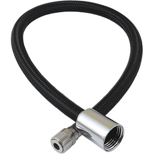 image:imageKingston Brass LSSPRHOSE593AB 59 Braided Pull Down Kitchen Faucet Spray Hose Antique BrassPolished Chrome