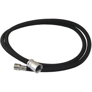 image:imageKingston Brass LSSPRHOSE595C 59Inch Black Nylon Hose for PullOut Kitchen Faucet Oil Rubbed BronzePolished Chrome