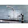 image:imageKingston Brass FB751DKL Kaiser 8Inch Centerset Kitchen Faucet with Sprayer Polished Chrome