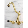 image:imageKingston Brass FB758NFLSP NuWave French 8Inch Centerset Kitchen Faucet with Sprayer Brushed NickelBrushed Nickel