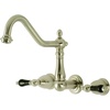 image:imageKingston Brass FB758NFLSP NuWave French 8Inch Centerset Kitchen Faucet with Sprayer Brushed NickelBrushed Nickel